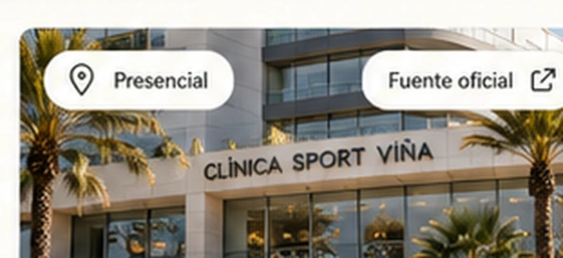Ambiente referencial de Clínica Sport Viña